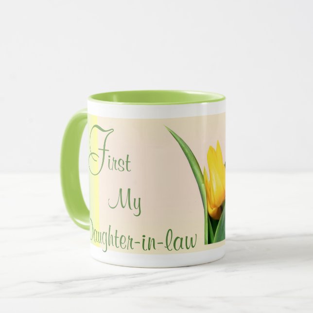 Mug Daughter-in-law - First and Forever (Devant gauche)