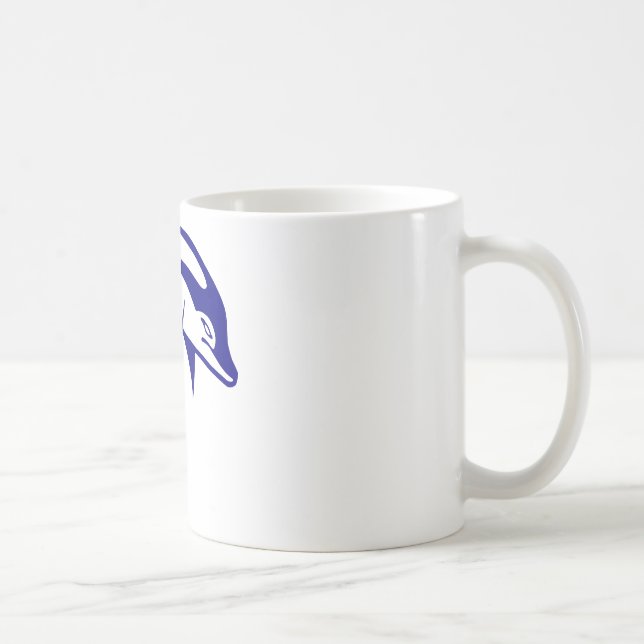 Mug Dauphin bleu (Droite)