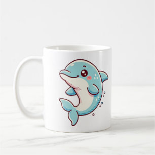 Mug Dauphin gracieux avec plaisir Océanique