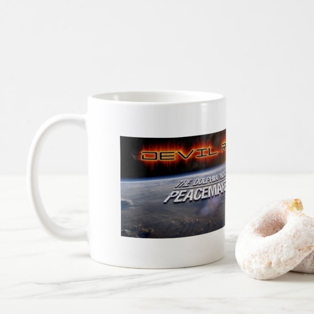 Mug Dauphin Wars Devil Ray Coffee Cup (Avec donut)
