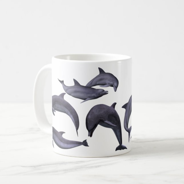 Mug Dauphins (Devant gauche)