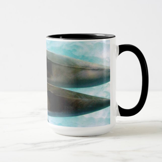 Mug Dauphins de fileur | Oahu Hawaï (Droite)