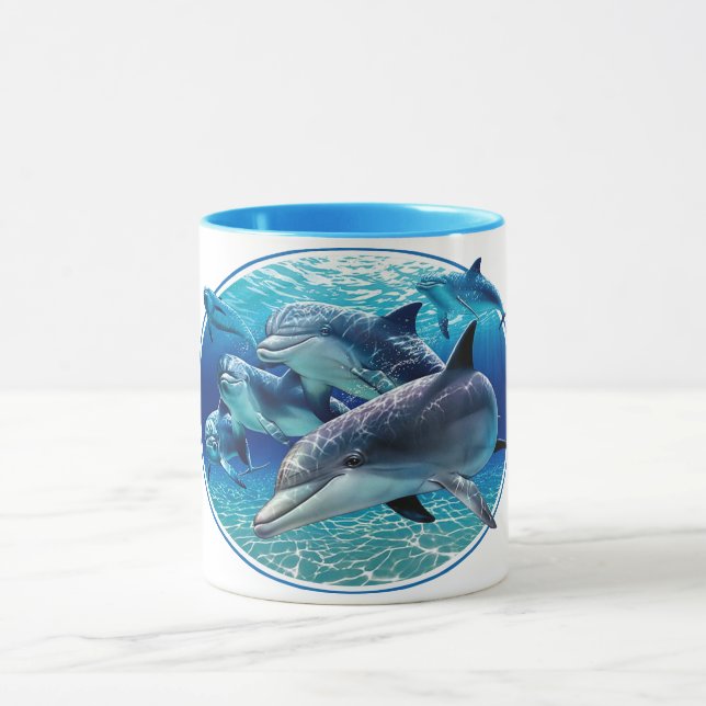 Mug Dauphins par EKLEKTIX (Centre)