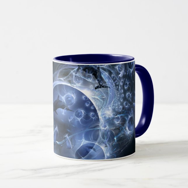 Mug Dauphins Whimsical (Devant droit)