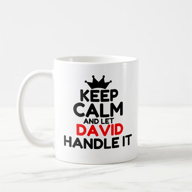 MUG DAVID (Gauche)