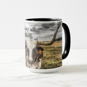 Mug Davy Crockett Citation Sur L'Enfer Et Le Texas
