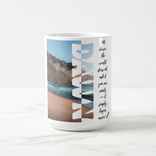 Mug Dawn — Simply Begin Again (Centre)