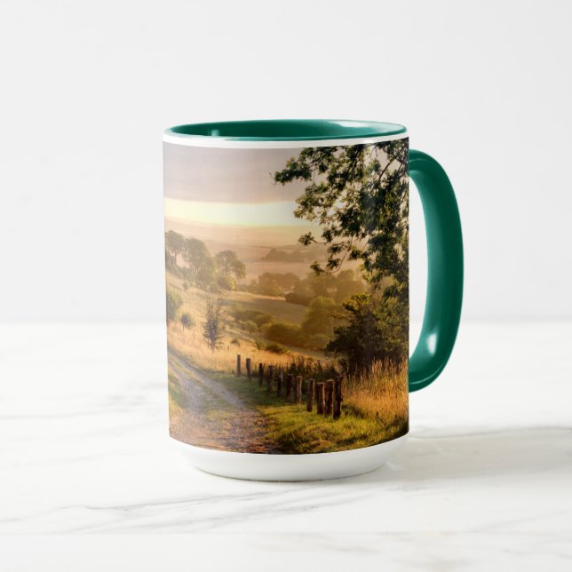 Mug Dawn Sunshine | Campagne anglaise (Devant droit)