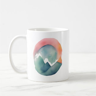 Mug Dawn's Embrace in the Mountains