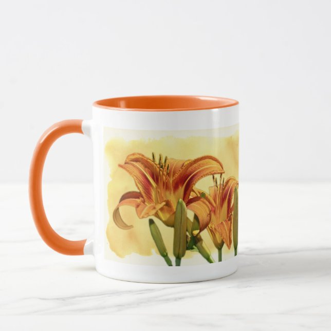 Mug Daylilies - Hemerocallis (Gauche)