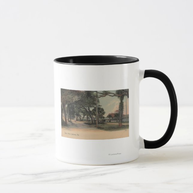 Mug Daytona, Floride - Vue sur Beach Street (Droite)