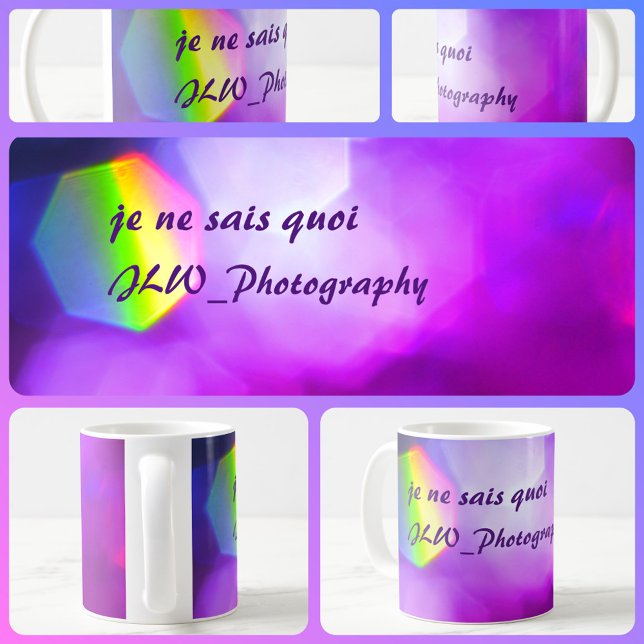 Mug Dazzling Purple Je ne sais quoi (Créateur téléchargé)