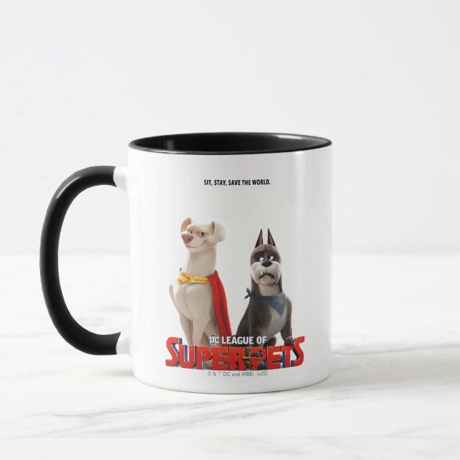 Mug DC League of Super-Pets Theatrical Art (Gauche)