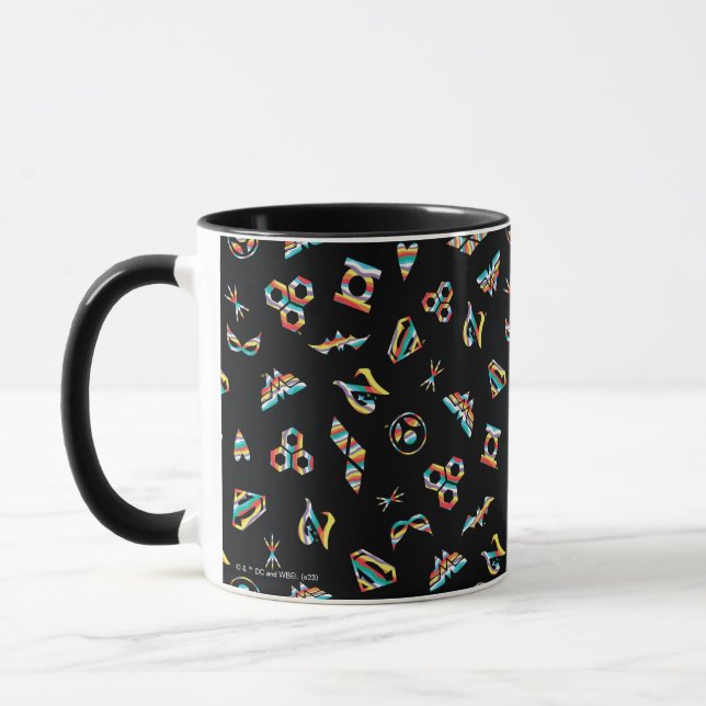 Mug DC Super Hero Girls Rainbow Icon Motif (Gauche)