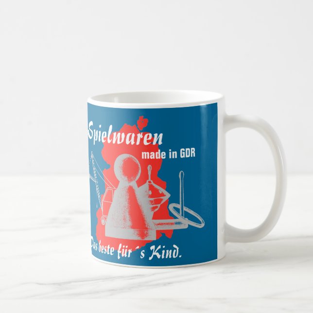 Mug DDR Design publicitaire Assortiments de jouets de  (Droite)