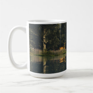 Mug de 14 oz avec l'image "Effrayée"