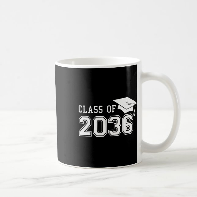 Mug De 2036 Augmenter Avec Moi Premier Jour De Graduat (Droite)