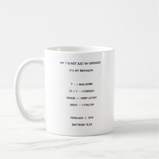 Mug de anniversaire
