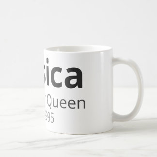 Mug de anniversaire personnalisé – Nom, rôle et an
