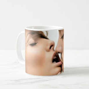 Mug de baiser romantique - 11 oz Coupe classique d