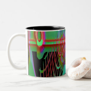 Mug de bascule Abstrait