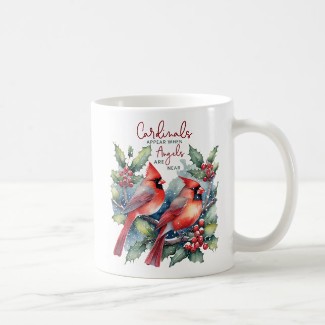 Mug De Beaux Cardinaux Apparaissent Quand Les Anges So (Droite)