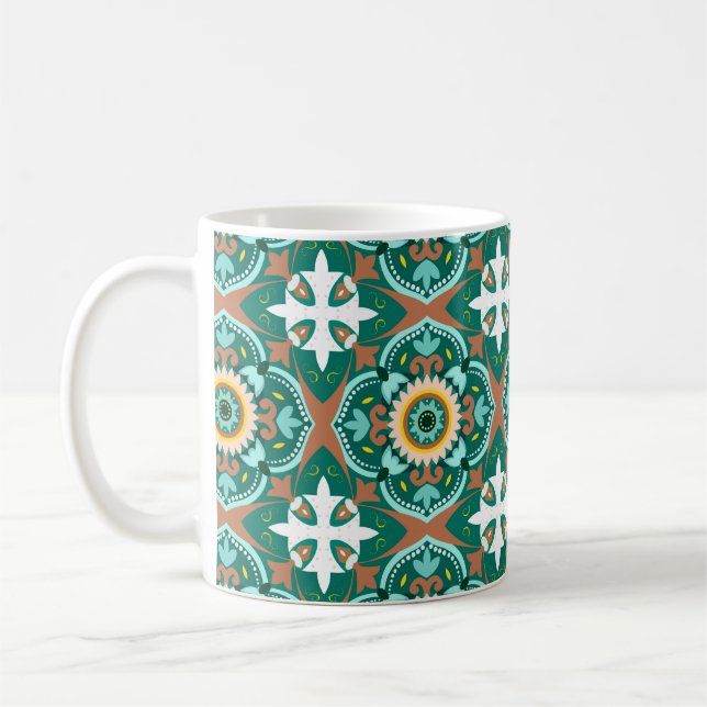 Mug 💚💛 De beaux carreaux marocains (Gauche)