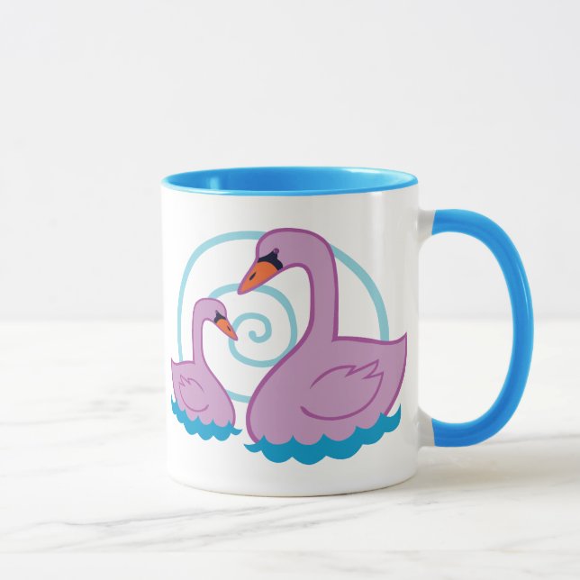 Mug De beaux cygnes (Droite)
