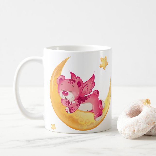 Mug De beaux rêves avec un ours en peluche (Avec donut)