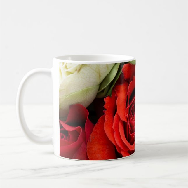 Mug de belles fleurs (Gauche)