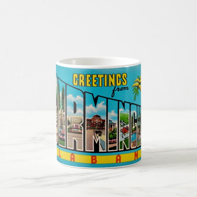 Mug de bienvenue coloré Birmingham AL (Centre)