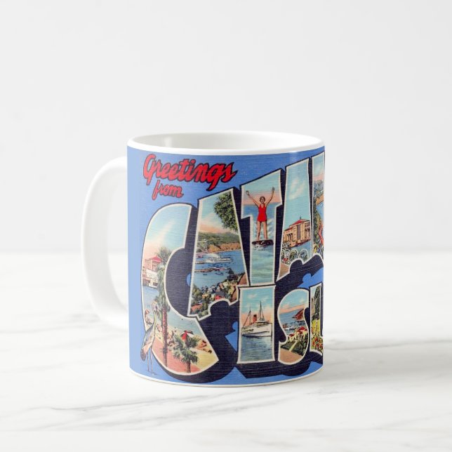 Mug de bienvenue de l'île Catalina (Devant gauche)