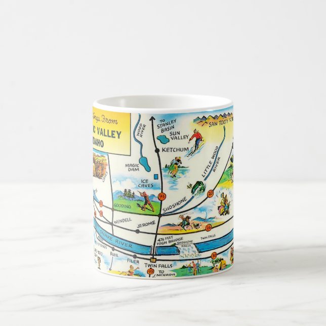 Mug de bienvenue de Magic Valley Idaho (Centre)