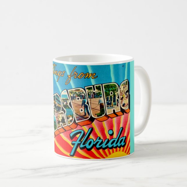 Mug de bienvenue de Saint-Pétersbourg (Devant droit)
