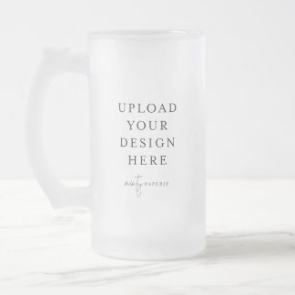 Mug de bière congelée 10oz ou 16oz