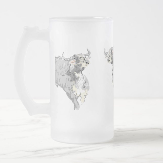 Mug de bière congelée : Buffalo's On The Run (Gauche)