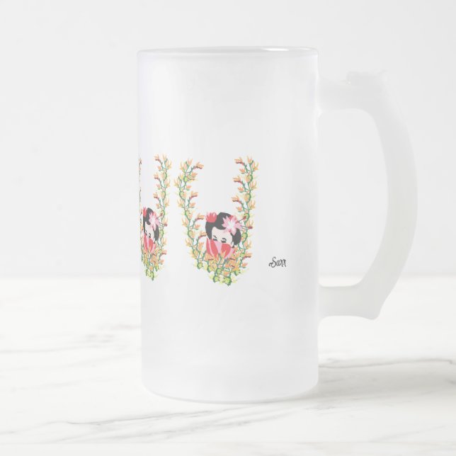 Mug de bière congelée : Regardez à l'intérieur (Droit)