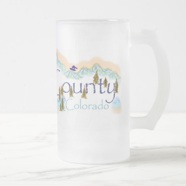 Mug de bière du comté de Summit (Droit)