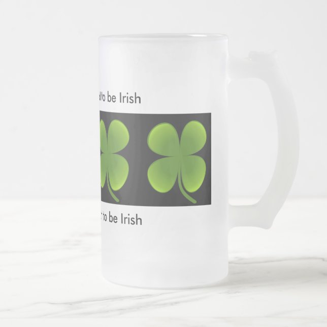 Mug de bière irlandaise (Droit)