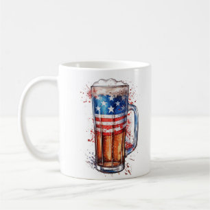 Mug de bière patriotique