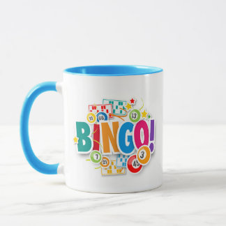 Mug de bingo coloré