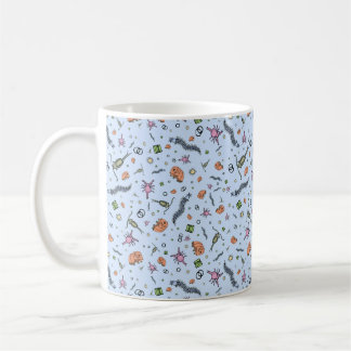 Mug de biologie, bleu