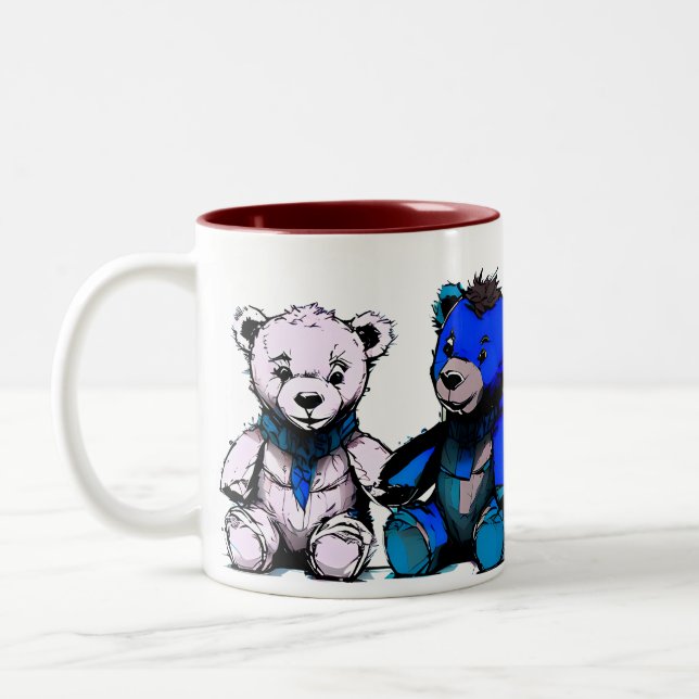 Mug de boisson chaude Ours de prière (Gauche)