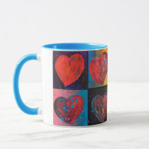 Mug de boisson "Coeur"