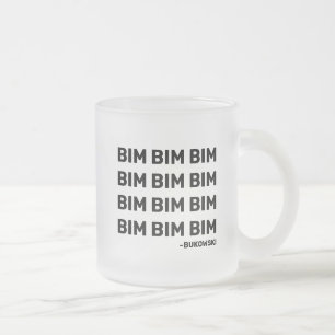 Mug de boissons de citation Bukowski (RH)