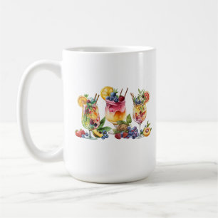 Mug de boissons tropicales