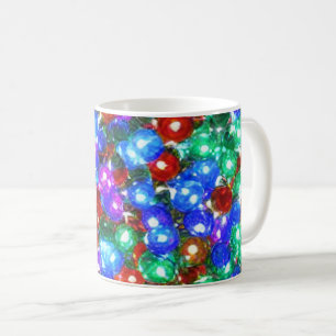 Mug de bonbons couleur Noël