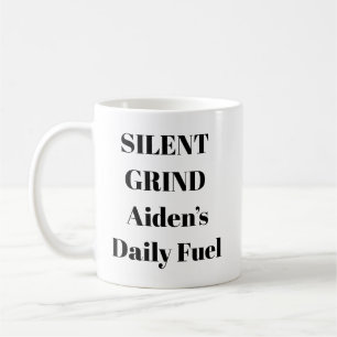 Mug de broyage silencieux - Rappel de broyage pers