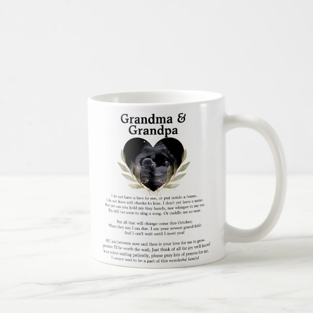 Mug De Bump à Papa Message Gold Leaf Black (Droite)