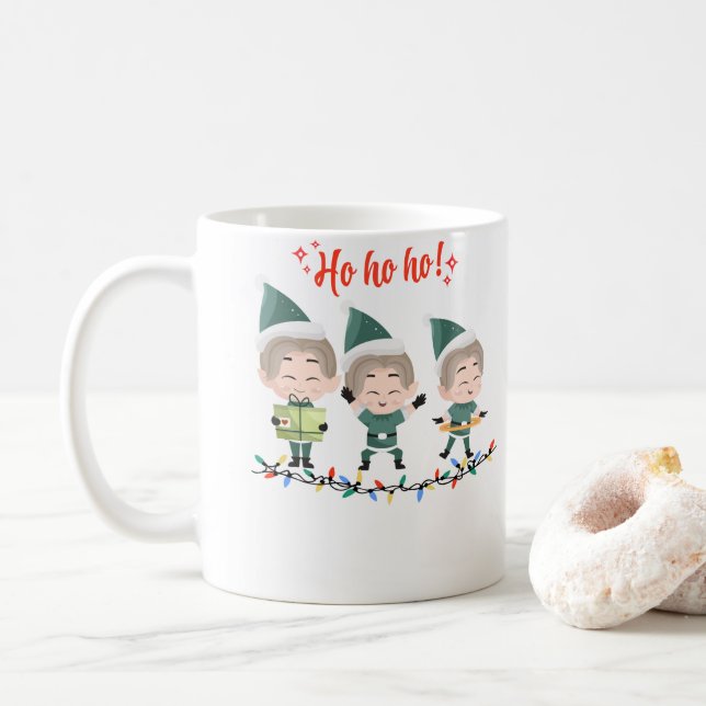 Mug de bureau amusant (Avec donut)